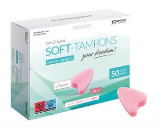 JOYDIVISION Tampony bezsznureczkowe Soft-Tampons mini - 50szt.