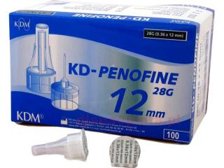 KDM Igły do wstrzykiwaczy (PEN-ów) KD-PENOFINE 28G 0,36x12mm - 100szt.