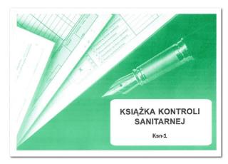 Książka kontroli sanitarnej Ksn-1