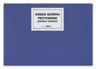 Księga główna przychodni MZ/Ks-2 - format A3