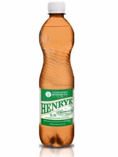 Lecznicza woda mineralna Henryk na kłopoty żołądkowe 0,5L