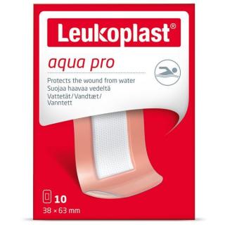Leukoplast Aqua Pro zestaw wodoodpornych plastrów opatrunkowych - 10szt.