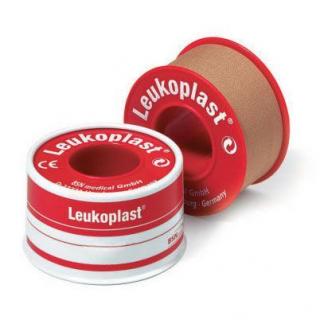 Leukoplast przylepiec tkaninowy w antybakteryjnej rolce - 2,5cm x 4,6m