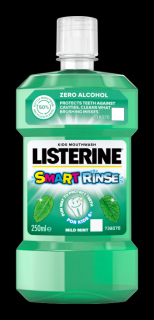 Listerine SMART RINSE miętowy płyn do płukania jamy ustnej dla dzieci 250ml