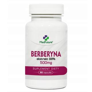 MedFuture Berberyna ekstrakt 98% 500mg - 60 kaps.