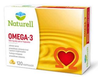 Naturell omega-3 - kwasy tłuszczowe wspomagające serce - 120 kaps.