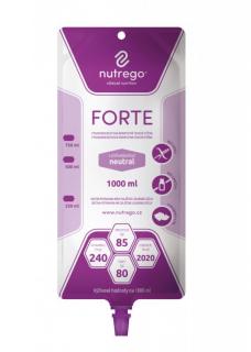 Nutrego FORTE - neutralny - dieta wysokobiałkowa do zgłębnika 1000ml