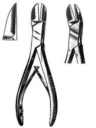 Odgryzacz kostny LISTON zagięty - 17cm