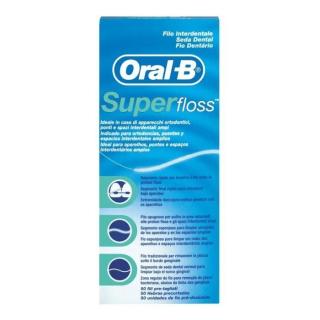 Oral-B Superfloss Nić dentystyczna do aparatów ortodontycznych i mostow