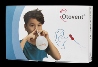 Otovent aparat do leczenia ujemnego ciśnienia w uchu środkowym