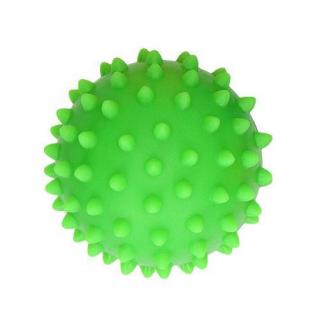 Piłka sensoryczna jeżyk z kolcami do ćwiczeń i masażu 7cm - zielona