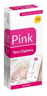 Pink Test - Test ciążowy płytkowy do użytku domowego