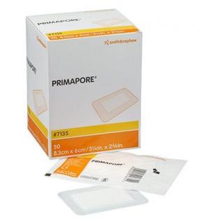 Primapore - samoprzylepny opatrunek włókienny 8,3cm x 6cm - 50szt