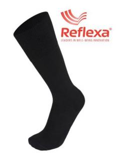 Reflexa® Diabetic - podkolanówki bezuciskowe, na poprawę krążenia - czarne - 39-42