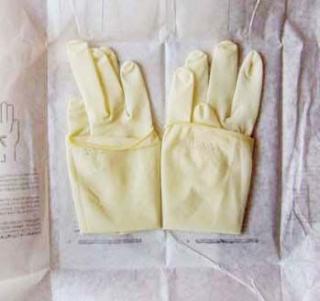 Rękawiczki lateksowe sterylne rozm. 7 - 50szt.