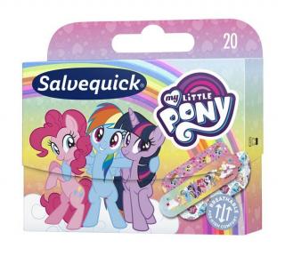 SALVEQUICK Zestaw plastrów opatrunkowych dla dzieci My Little Pony - 20 szt.