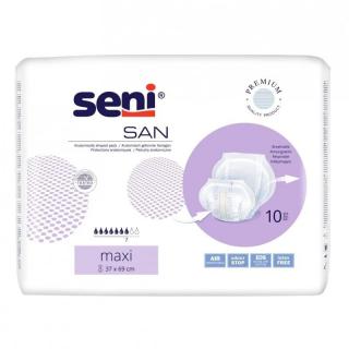 San Seni Maxi - pieluchy anatomiczne - 10szt.