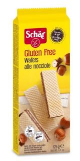 Schar WAFERS ALLE NOCCIOLE wafelki z kremem orzechowym bezglutenowe 125g