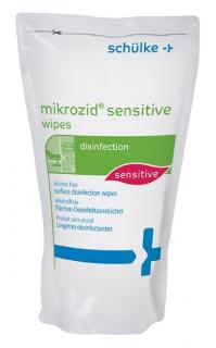 SCHÜLKE Mikrozid sensitive - bezalkoholowe chusteczki do szybkiej dezynfekcji - 200 szt. - uzupełnienie