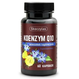 Skoczylas Koenzym Q10, wiesiołek i ogórecznik - 60 kaps.