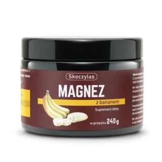 Skoczylas Magnez z bananem w proszku - 240g