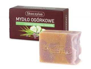 Skoczylas Mydło ogórkowe z trawą cytrynową i lawendą - 100g