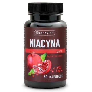 Skoczylas Niacyna z granatem - 60 kaps.