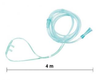 Standardowy cewnik do podawania tlenu przez nos - wąsy - kaniula donosowa 4m