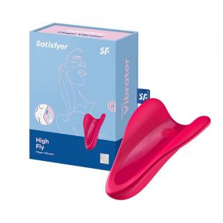 Stymulator masażer Satisfyer High Fly - czerwony