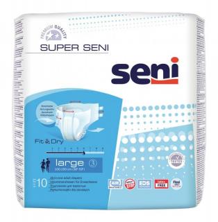 Super Seni L/3 10szt. - pieluchomajtki