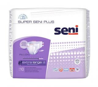 Super Seni Plus XL/4 10szt. - pieluchomajtki