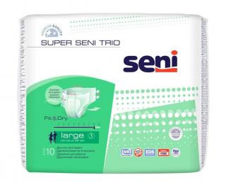 Super Seni Trio L/3 10szt. - pieluchomajtki