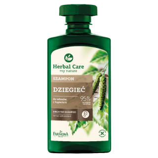 Szampon dziegciowy (przeciwłupieżowy) Herbal Care - 330ml