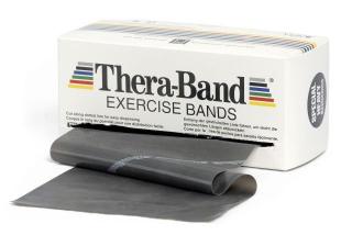 Taśma do ćwiczeń Thera - Band SPECJALNIE MOCNA (czarna) 5,5m (50060)
