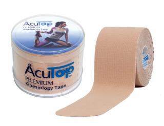 Taśma do tapingu AcuTop Premium Kinesiology Tape 5cm x 5m - cielista