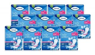 TENA Lady Protect+ Maxi - wkładki / podpaski anatomiczne 12x12szt.