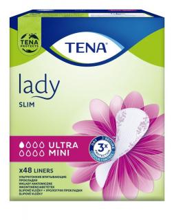 TENA Lady slim ultra mini - specjalistyczne wkładki anatomiczne 48szt.