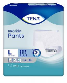 TENA Pants ProSkin PLUS L - majtki chłonne 10szt.