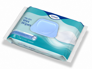 TENA Wet Wipes - chusteczki oczyszczające 3w1 48szt.