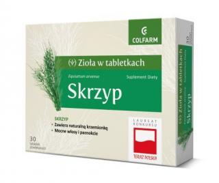 Zioła w tabletkach Skrzyp Colfarm - 30 tabl.