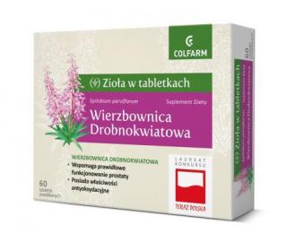 Zioła w tabletkach Wierzbownica Drobnokwiatowa Colfarm - 60 tabl.