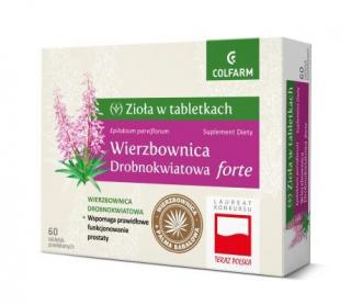 Zioła w tabletkach Wierzbownica Drobnokwiatowa forte Colfarm - 60 tabl.