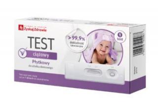 Zyskaj Zdrowie Płytkowy test ciążowy do użytku domowego