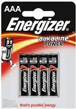 Bateria alkaliczna 1,5V AAA, LR03/4 BASE Energizer 4 szt