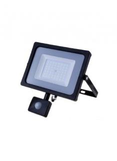 Projektor LED 50W z czujnikiem ruchu, VT-50-S-B PIR 50W/4000K