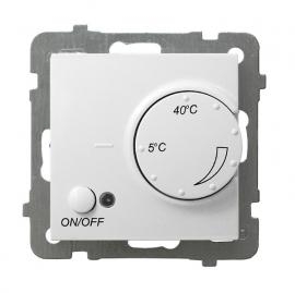 Regulator temperatury, termostat, RTP-1GN/M/00    AS biały