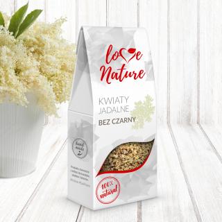 Kwiat Czarnego Bzu Kwiaty Jadalne 20g