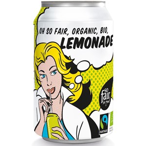 Lemoniada Fair Trade BIO 330ml (puszka) - oxfam
