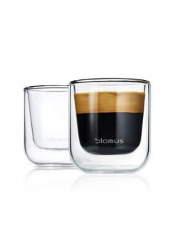 Zestaw 2 szklanek do espresso 80 ml NERO Blomus