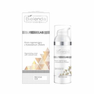 Bielenda Professional Supremelab Krem do twarzy regenerujący z koloidalnym złotem, 50ml